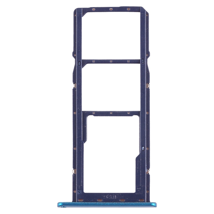 Dual SIM Card Tray and Micro SD Card Tray for Huawei Enjoy 9 (Blue)