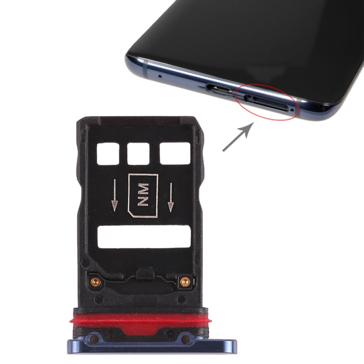Huawei Mate 20 Pro Blue SIM Card Tray Set