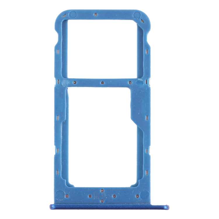 SIM Card Tray and Micro SD Card Tray Replacement for Huawei Honor 9i - Blue