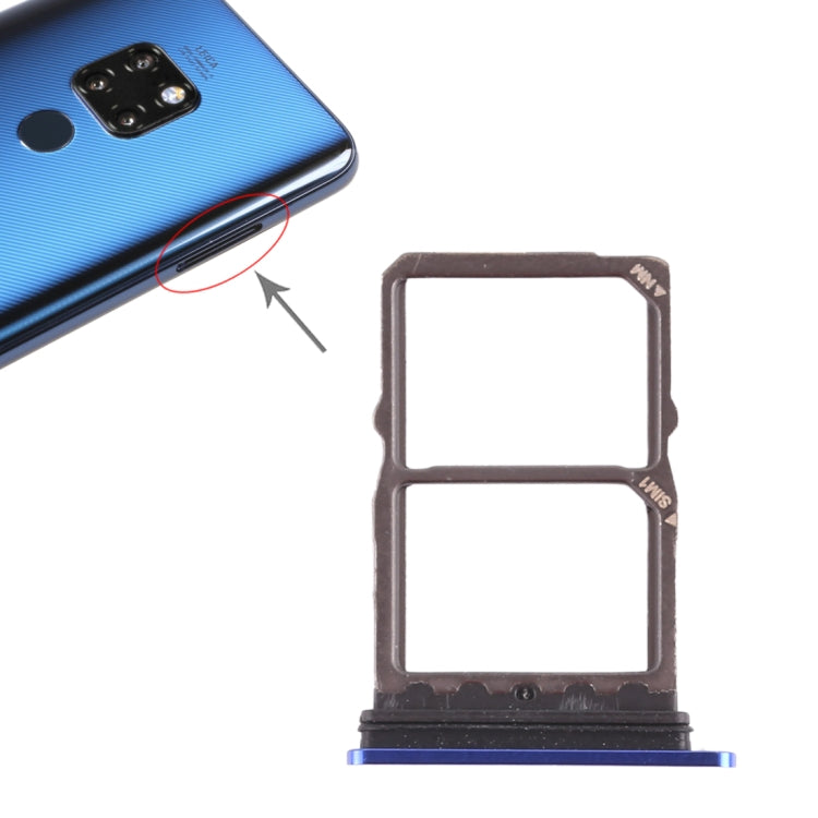 2-Pack Blue SIM Card Trays for Huawei Mate 20