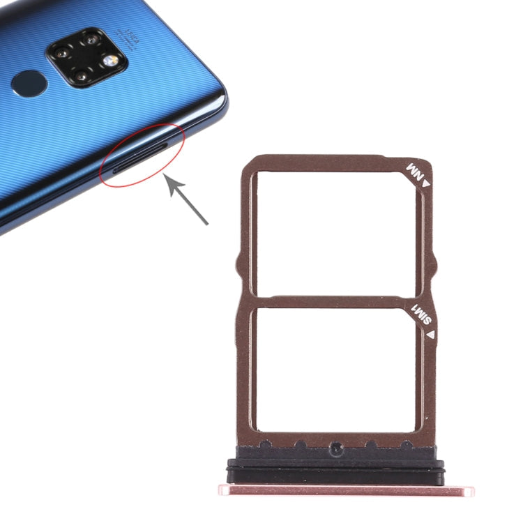 Rose Gold SIM Card Tray Set for Huawei Mate 20 (2 Pack)