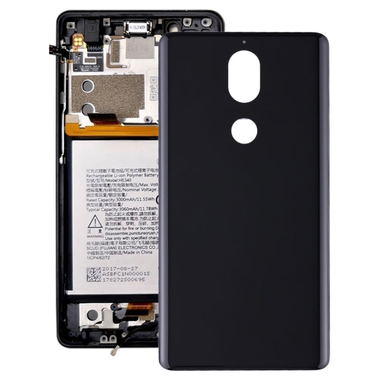 Black Replacement Back Cover for Nokia 7