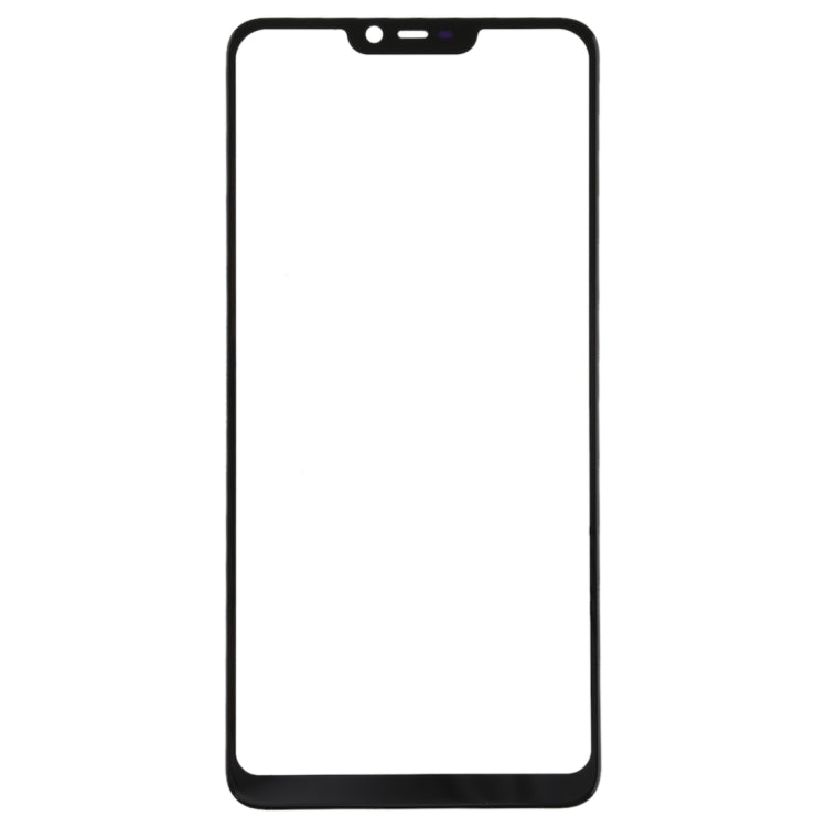 Black Front Screen Outer Glass Lens for OPPO A5 / A3s
