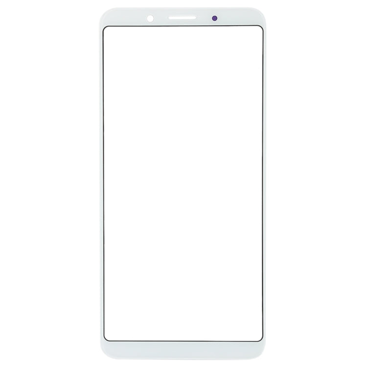 OPPO A73 Front Screen Outer Glass Lens (White)