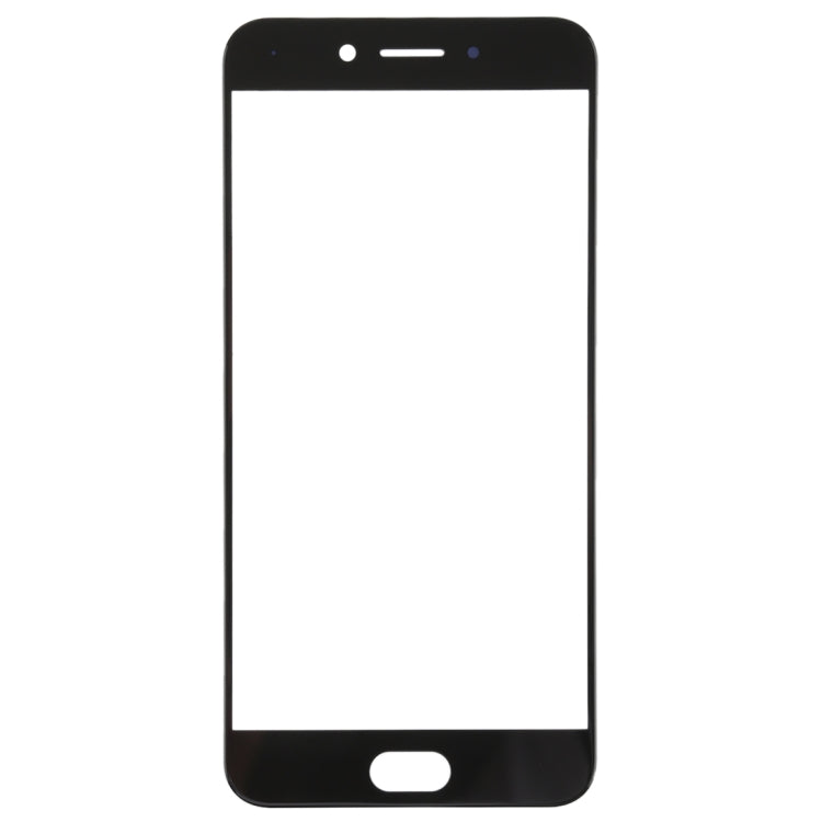 Replacement Front Screen Outer Glass Lens for OPPO A77/A77T (Black)