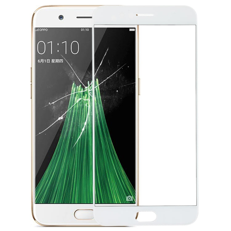 OPPO R11 Plus Front Screen Outer Glass Lens (White)