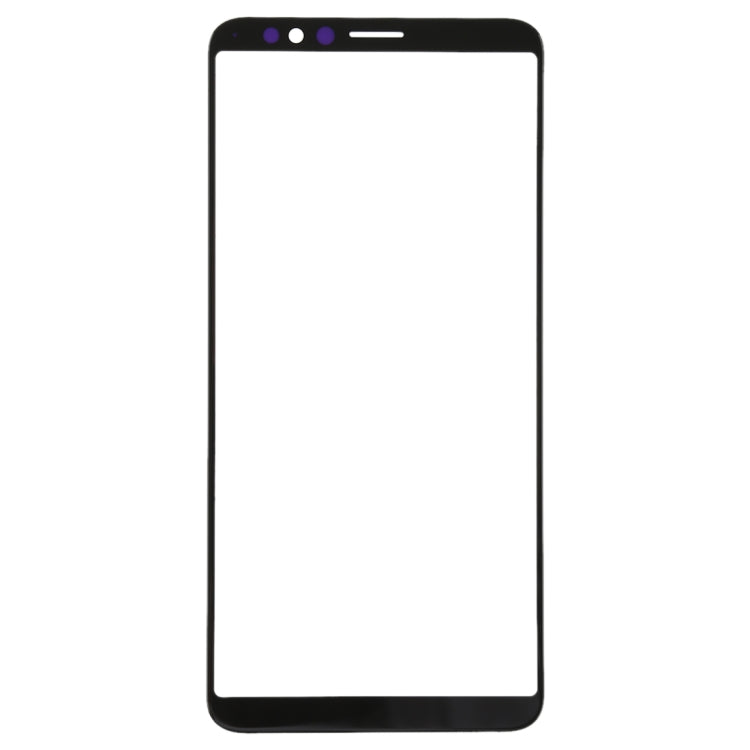 Replacement Front Screen Outer Glass Lens for OPPO R11s (Black)