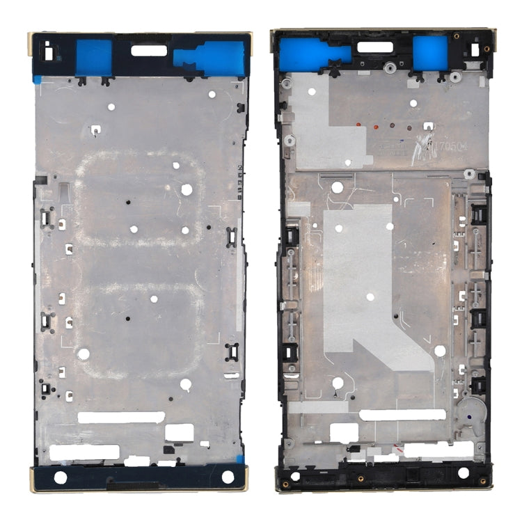 Gold Front Housing LCD Frame Bezel Plate for Sony Xperia XA1 Ultra