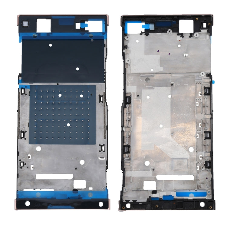 Rose Gold Front Housing LCD Frame Bezel Plate for Sony Xperia XA1 Ultra