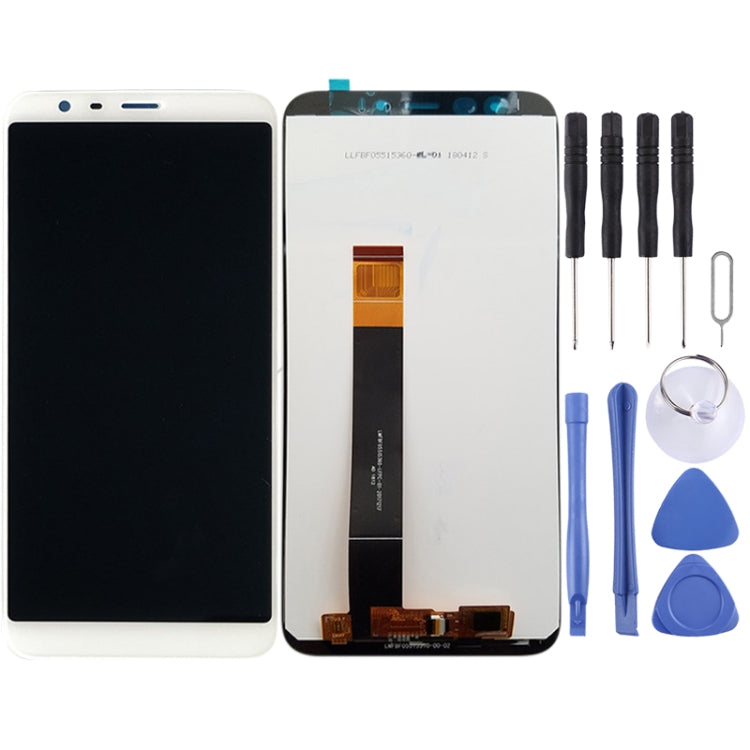 LCD Screen and Touch Digitizer Assembly for Meizu M8c M908L (White)
