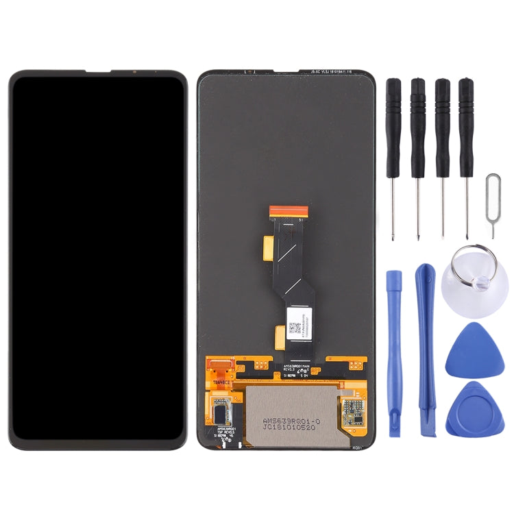 Black OLED Material LCD Screen and Digitizer Full Assembly for Xiaomi Mi Mix 3