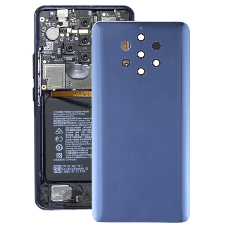 Blue Replacement Back Cover for Nokia 9 PureView