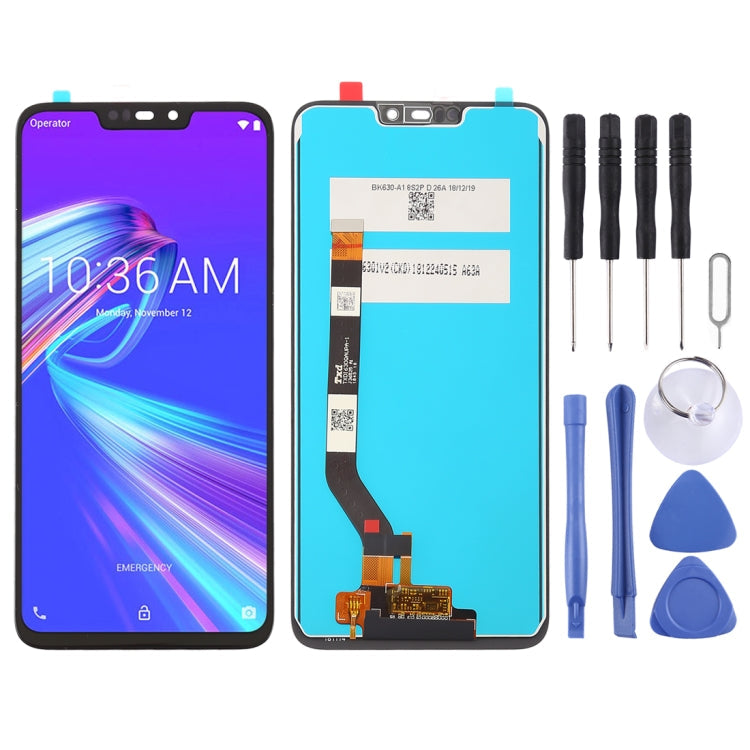 High-Quality Black LCD Screen and Touch Screen Digitizer Assembly for Asus Zenfone Max (M2) ZB633KL / ZB632KL