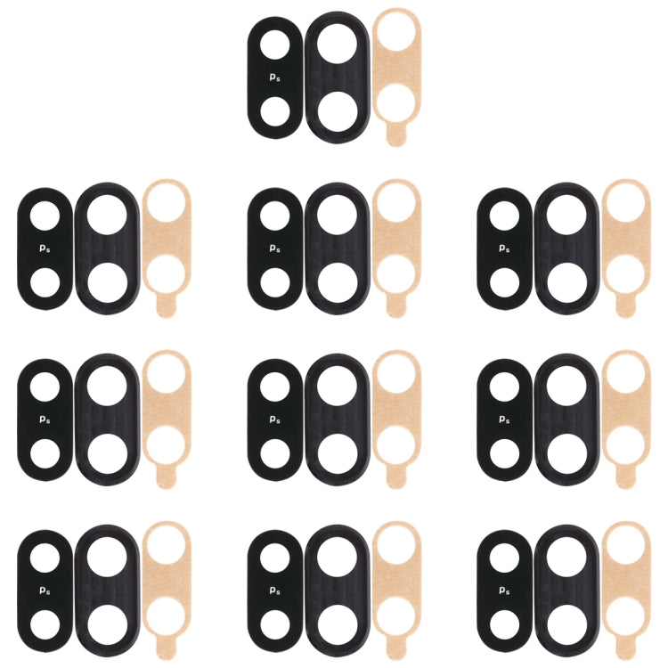 Camera Repair Kit for Huawei Nova 3 - 10 PCS Black