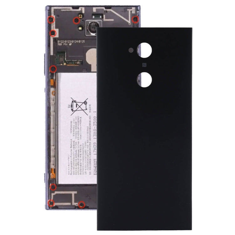 Sleek Black Ultra Back Cover for Sony Xperia XA2