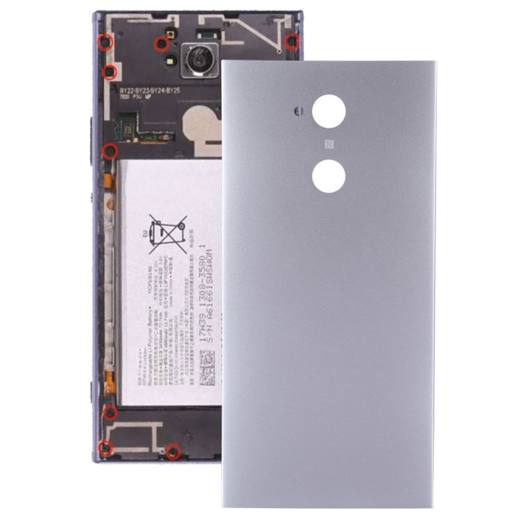 Sleek Silver Ultra Back Cover for Sony Xperia XA2