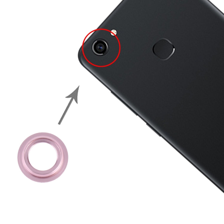 Vivo Y75 Camera Lens Cover Set (Pink, Pack of 10)