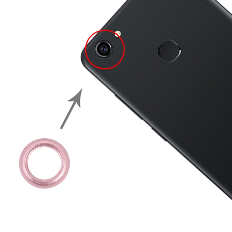 Camera Lens Cover Replacement for Vivo Y79 - Pink (10 PCS)