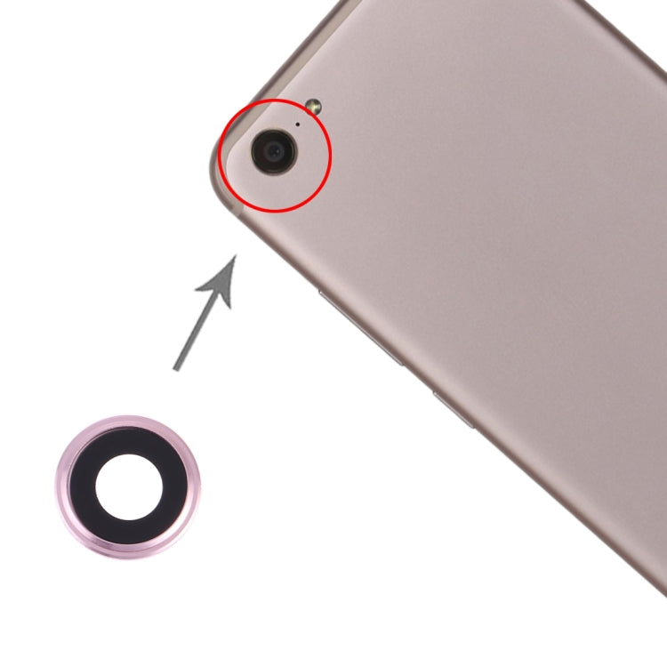 Vibrant Pink Camera Lens Cover for Vivo X9 Plus