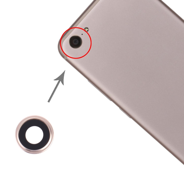 Gold Camera Lens Cover for Vivo X9 Plus