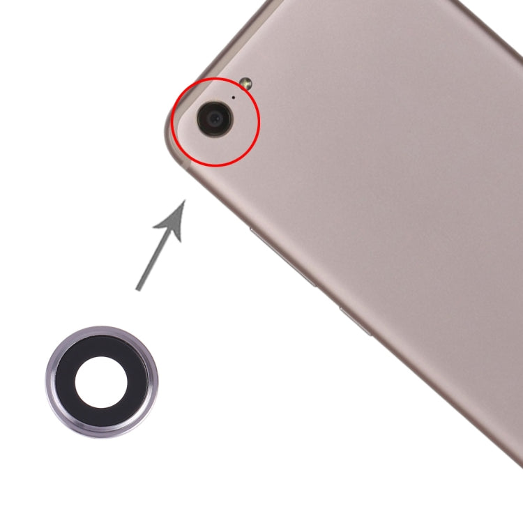 Replacement Silver Camera Lens Cover for Vivo X9 Plus