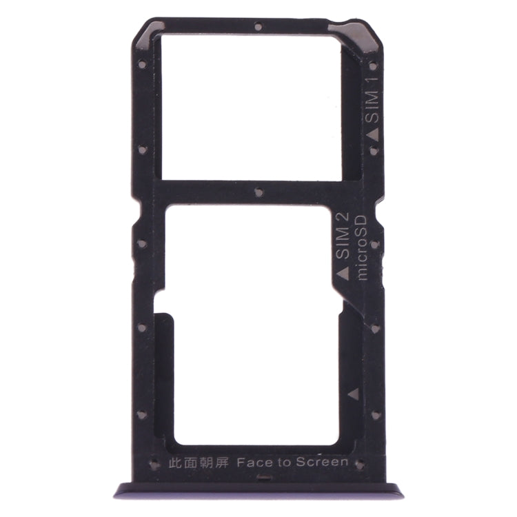 SIM Card Tray + SIM Card / Micro SD Card for OPPO A9(Blue)
