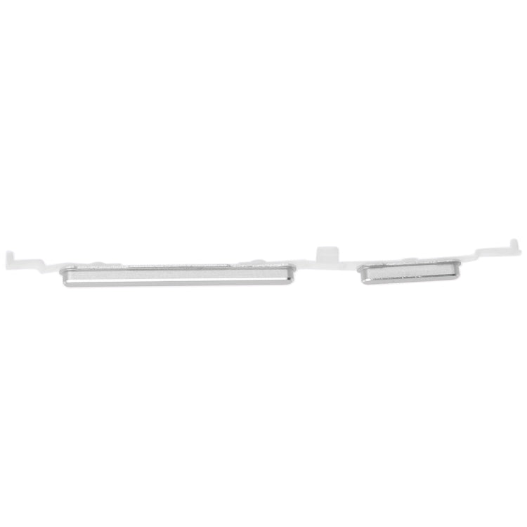 Silver Power and Volume Control Buttons for Xiaomi Redmi Note 4 - Replacement Set