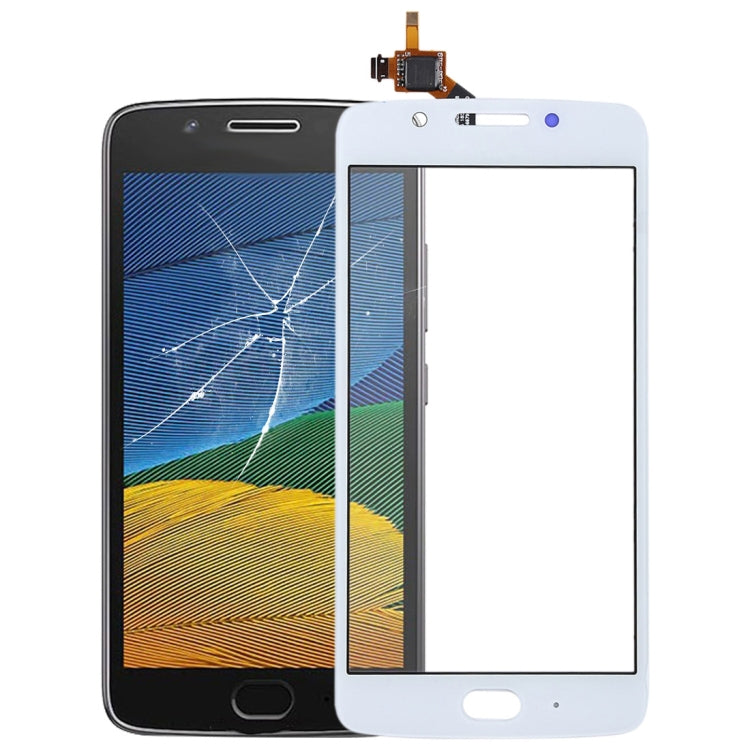 High-Quality White Touch Panel Digitizer for Motorola Moto G5