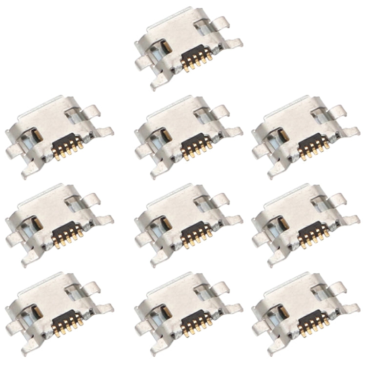 Charging Port Connector Set for Motorola Moto G2 / Moto G (2nd gen) XT1063 XT1064 XT1068 XT1069 - Pack of 10