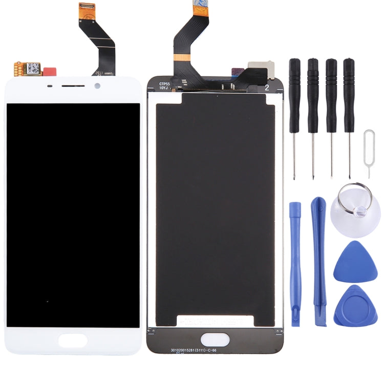 LCD Display and Touch Screen Digitizer Assembly for Meizu M6 Note / Meilan Note 6 (White)