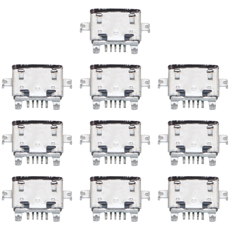 Charging Port Connector Set for Motorola Moto X Play XT1562, XT1561, and XT1563 - Pack of 10