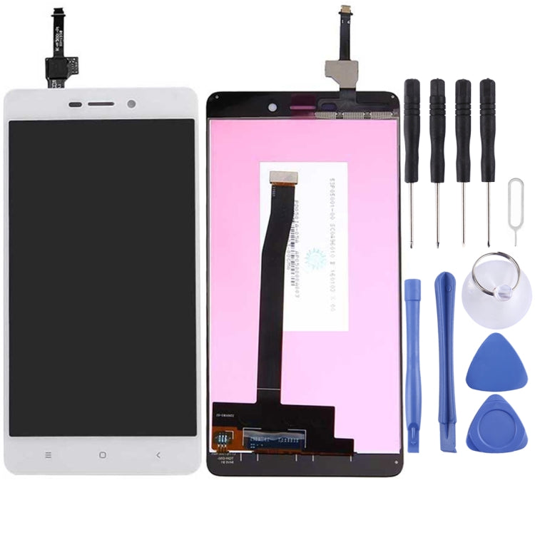 White LCD Screen and Digitizer Full Assembly for Xiaomi Redmi 3/3s