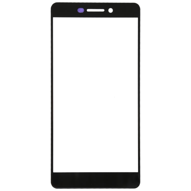 Replacement Front Screen Outer Glass Lens for Nokia 6 2018 / 6.1 (Black)