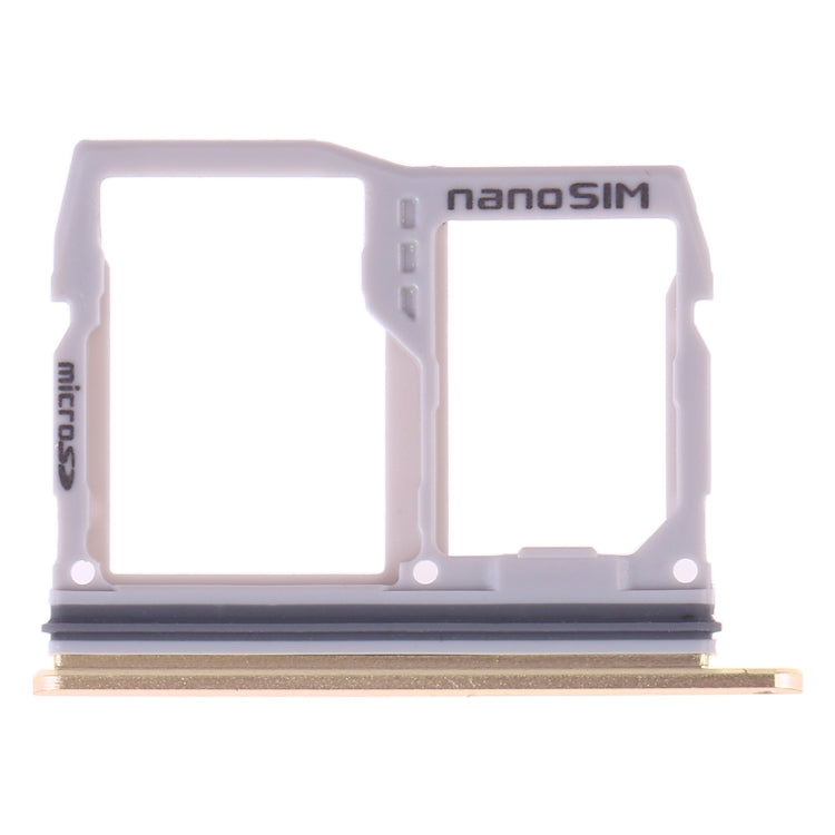 SIM Card Tray + Micro SD Card Tray for LG G6 H870 H871 H872 LS993 VS998 US997 H873 (Gold)