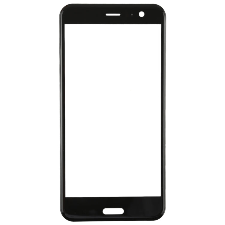 HTC U11 Black Front Screen Outer Glass Lens