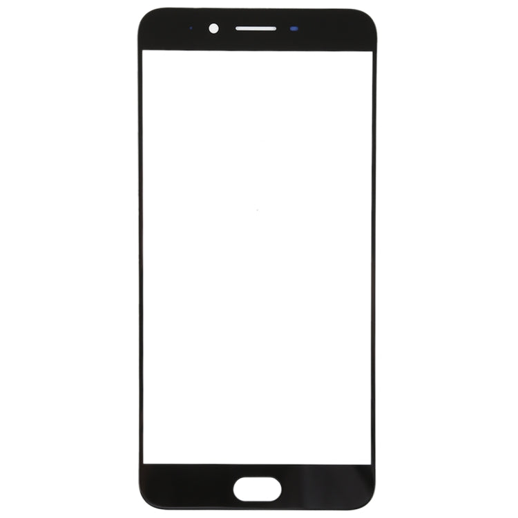 Replacement Front Screen Outer Glass Lens for OPPO R9s Plus (Black)