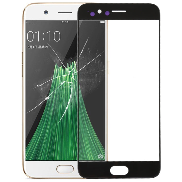 OPPO R11 Front Screen Outer Glass Lens - Black