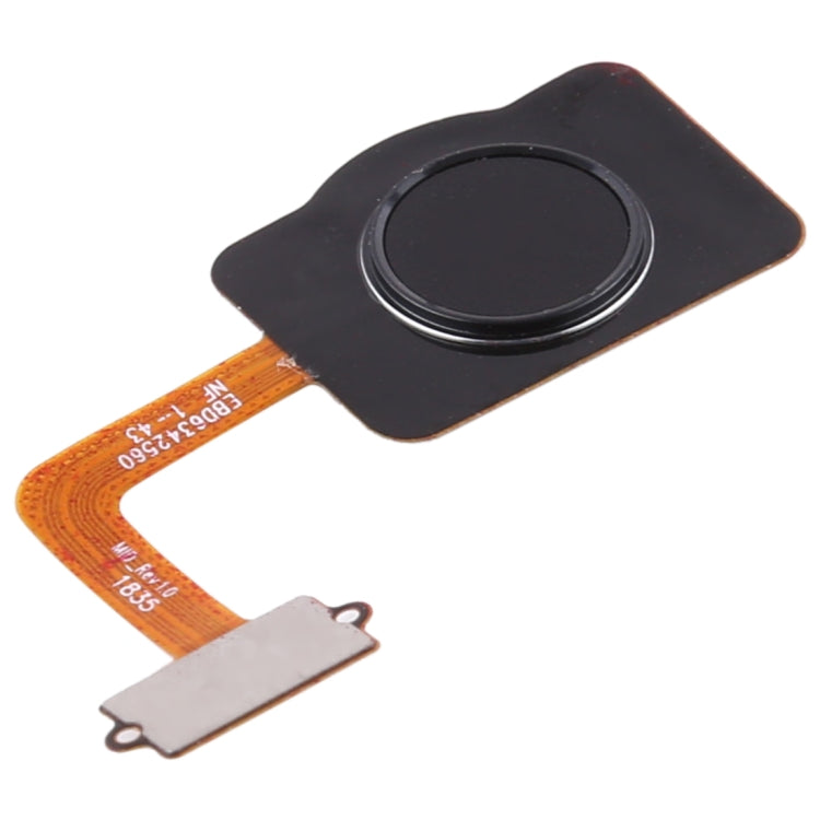 Fingerprint Sensor Flex Cable for LG Stylo 4 / Q Stylus Q710 - Black