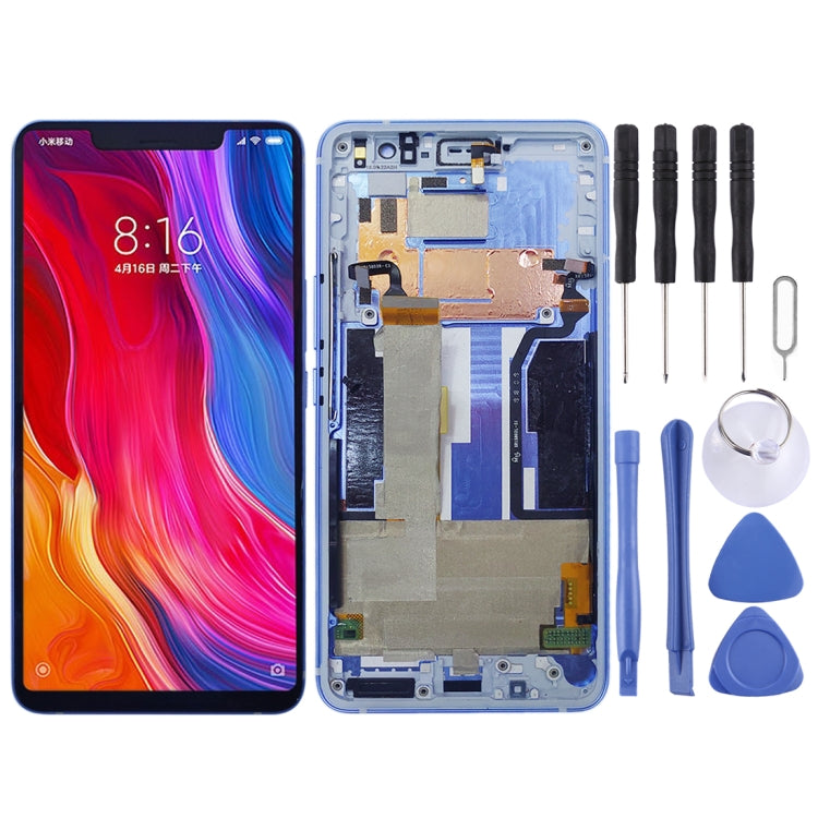 Full Assembly LCD Screen Replacement for Xiaomi Mi 8 SE (Blue)