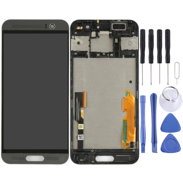 Full Assembly LCD Screen and Digitizer with Frame for HTC One M9+ / M9 Plus (Black)