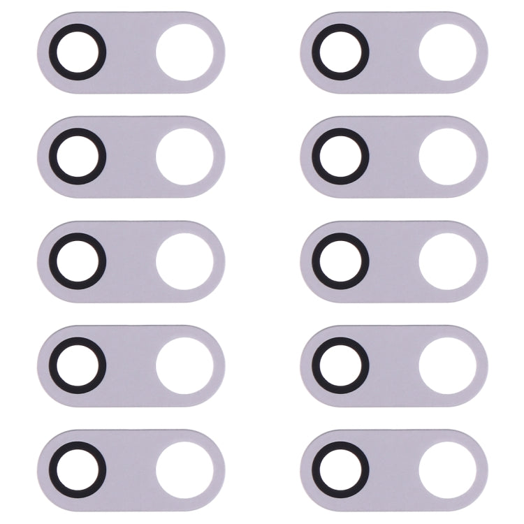 10-Piece Silver Back Camera Lens Set for LG V30 H930 H933
