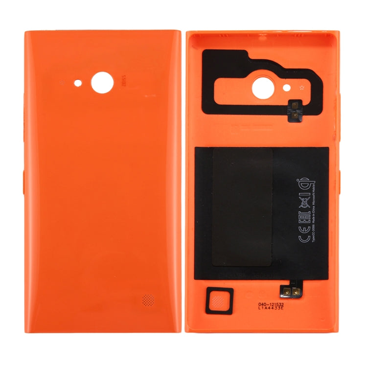 Nokia Lumia 735 Orange NFC Battery Back Cover