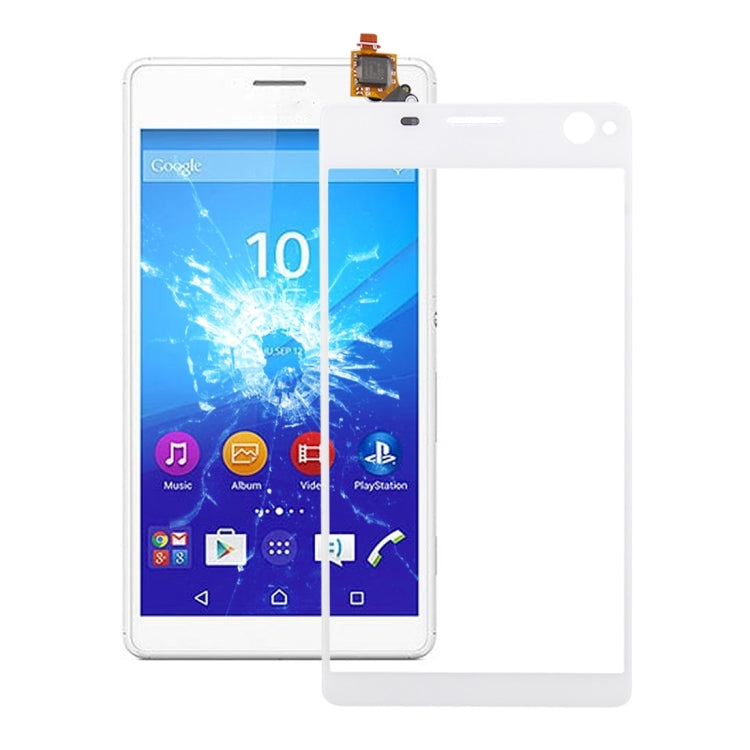 White Touch Panel Replacement for Sony Xperia C4