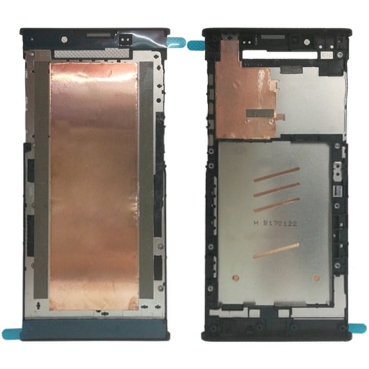 Front Housing LCD Frame Bezel for Sony Xperia L1 (Black) - Stylish Upgrade for Your Sony Xperia L1