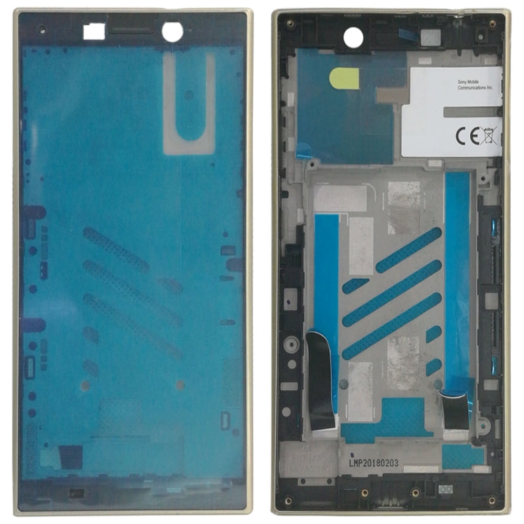 Gold Front Housing LCD Frame Bezel for Sony Xperia L2
