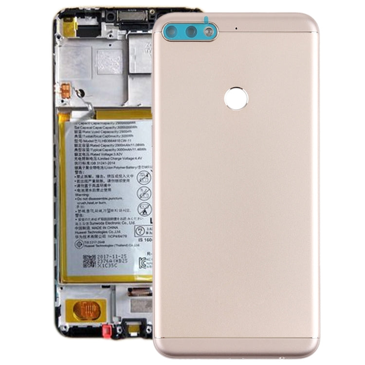 Gold Back Cover with Side Keys for Huawei Honor Play 7C