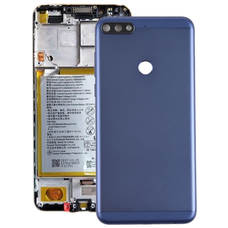 Blue Replacement Back Cover with Side Keys for Huawei Honor Play 7C