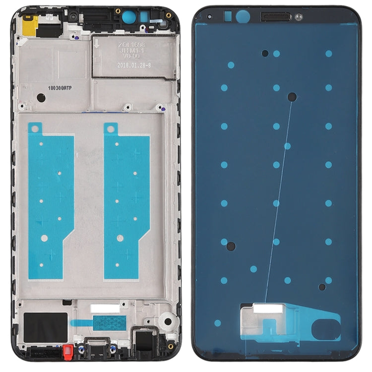 Black Front Housing LCD Frame Bezel for Huawei Honor Play 7C with Top-Notch Quality