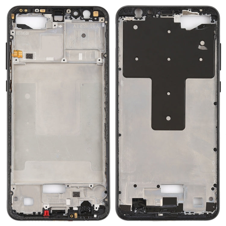Front Housing LCD Frame Bezel Replacement for Huawei nova 2s (Black)