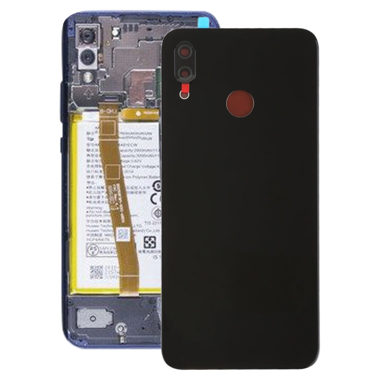 Original Black Back Cover with Integrated Camera Lens for Huawei P20 Lite / Nova 3e